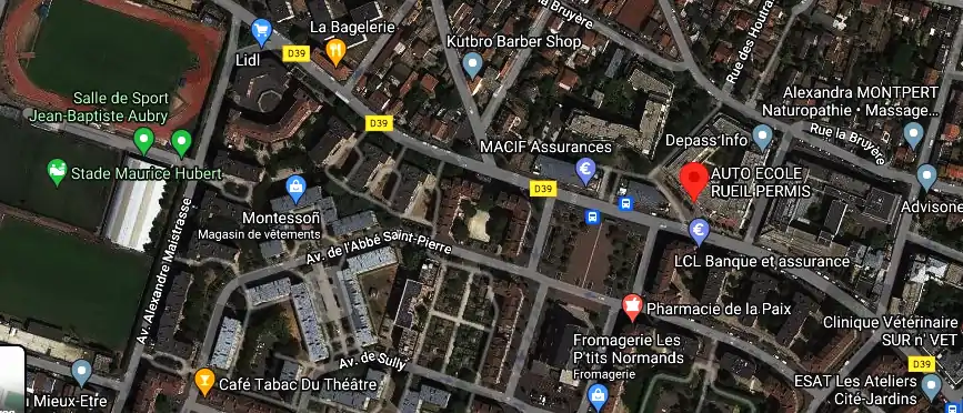 AUTO ECOLE RUEIL PERMIS à Rueil-Malmaison