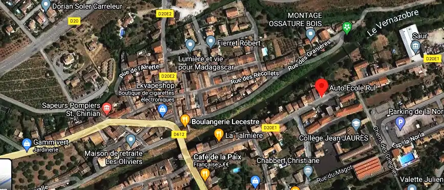 Permis auto Ecole à Saint-Chinian