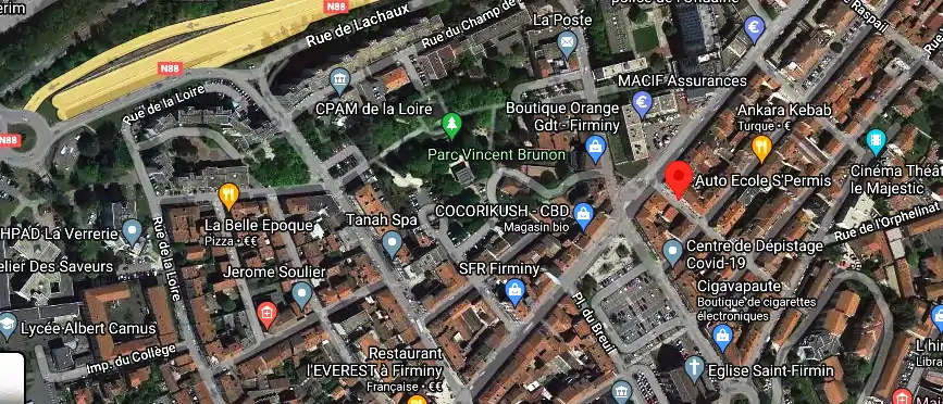 Permis auto Ecole à Firminy