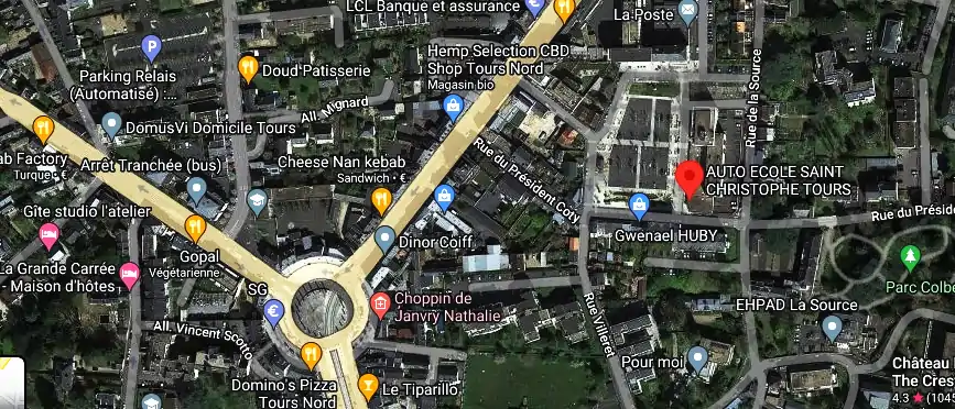 Permis auto Ecole à Tours