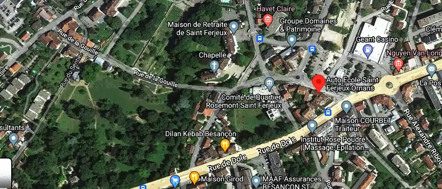 Permis auto Ecole à Besançon