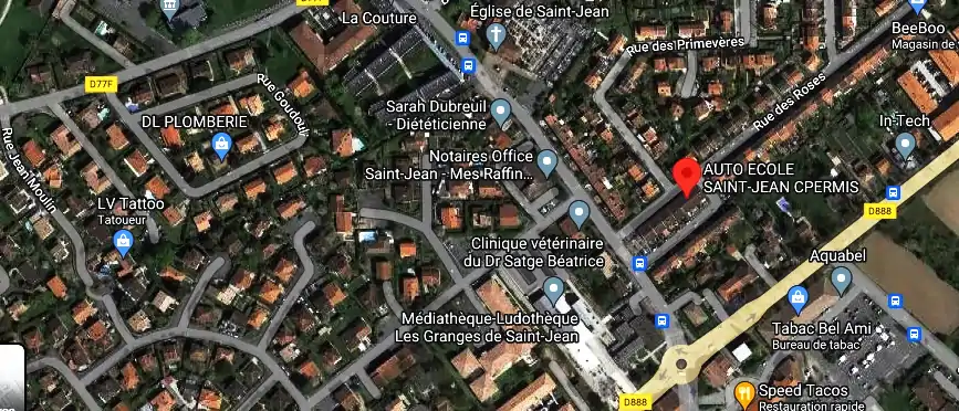 Permis auto Ecole à Saint-Jean