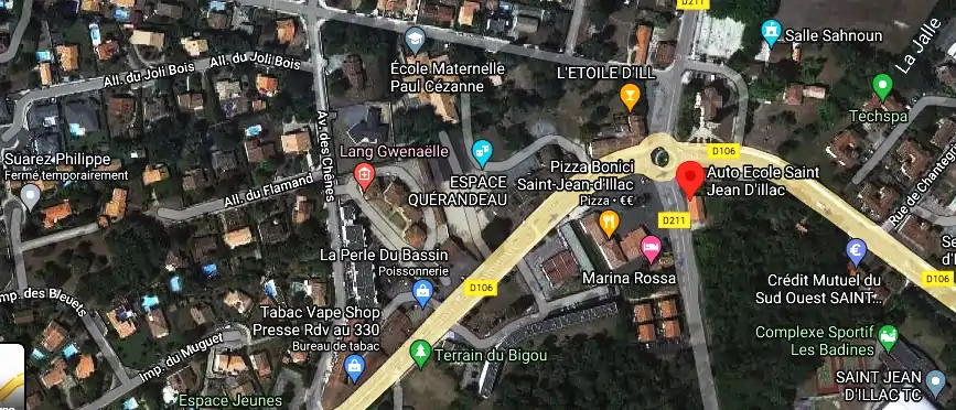 Permis auto Ecole à Saint-Jean-d'Illac