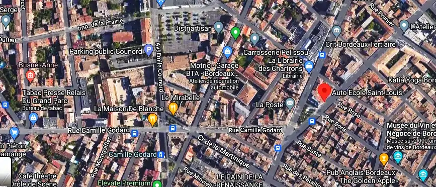 Permis auto Ecole à Bordeaux