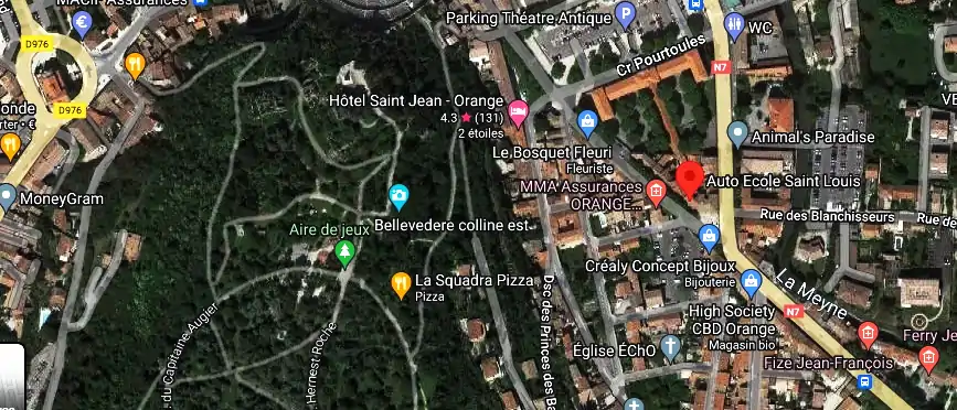 Permis auto Ecole à Orange