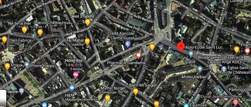 Permis auto Ecole à Châteauroux