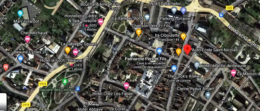 Permis auto Ecole à Beaune