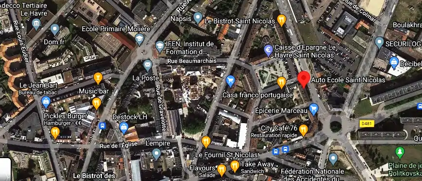 Permis auto Ecole à Le Havre