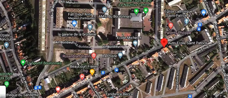 Permis auto Ecole à Boulogne-sur-Mer