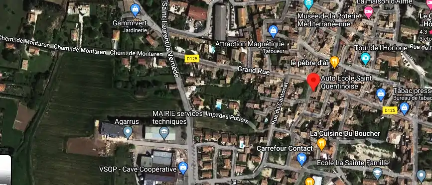 Permis auto Ecole à Saint-Quentin-la-Poterie