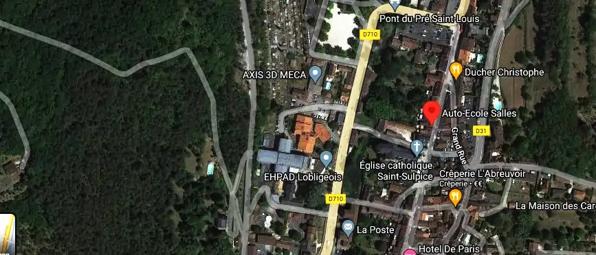 Permis auto Ecole à Le Bugue