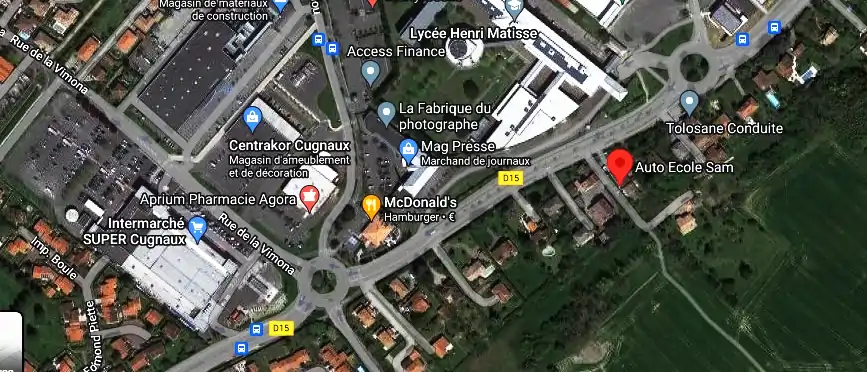 Permis auto Ecole à Cugnaux