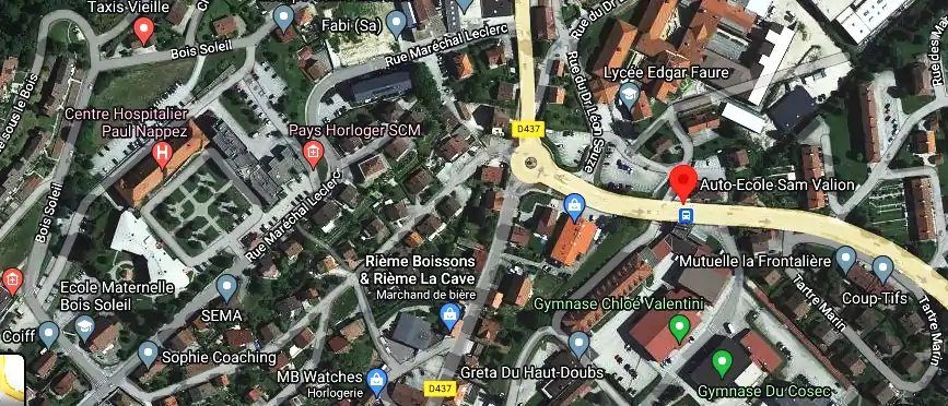 Permis auto Ecole à Morteau