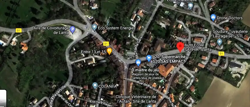 Permis auto Ecole à Lanta