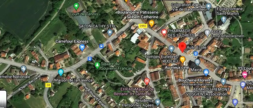 Permis auto Ecole à Badonviller