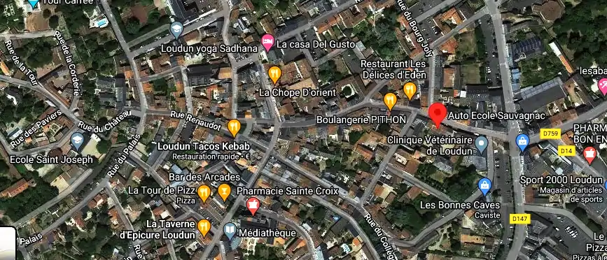 Permis auto Ecole à Loudun