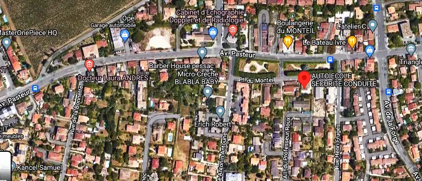 Permis auto Ecole à Pessac