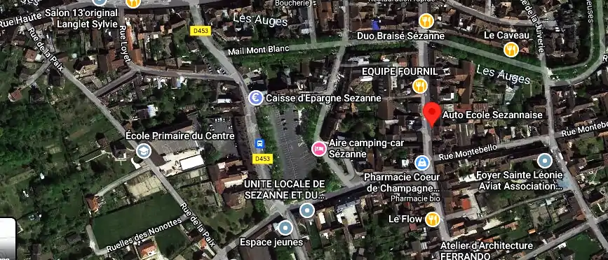 Permis auto Ecole à Sézanne