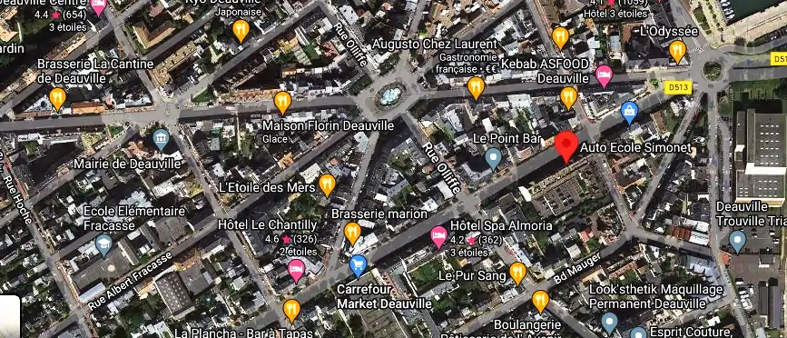 Permis auto Ecole à Deauville