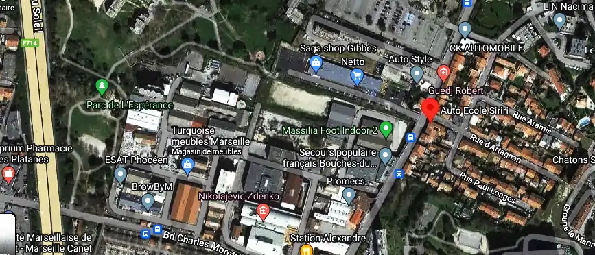 Permis auto Ecole à Marseille