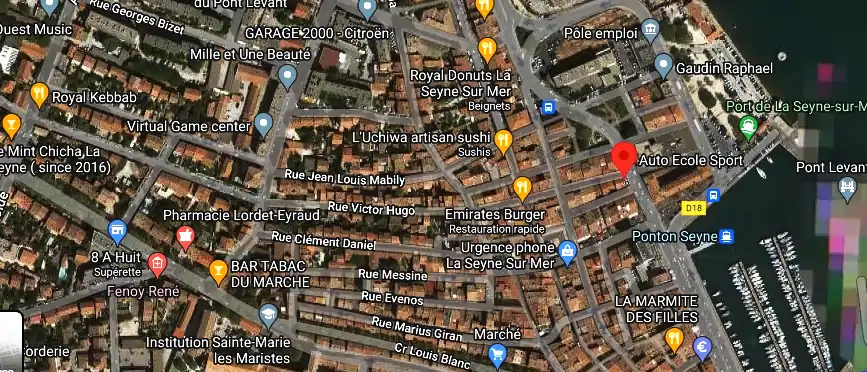 Permis auto Ecole à La Seyne-sur-Mer