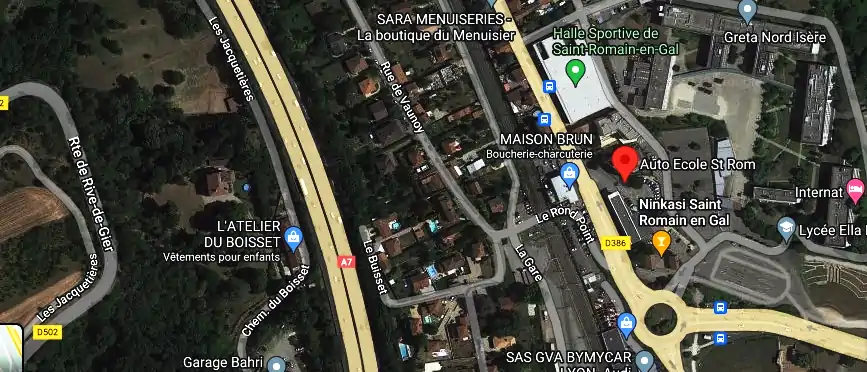 Auto Ecole St Rom à Saint-Romain-en-Gal