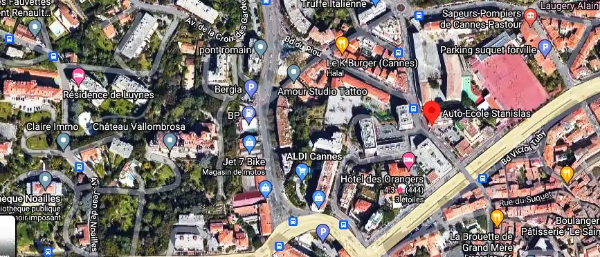 Permis auto Ecole à Cannes