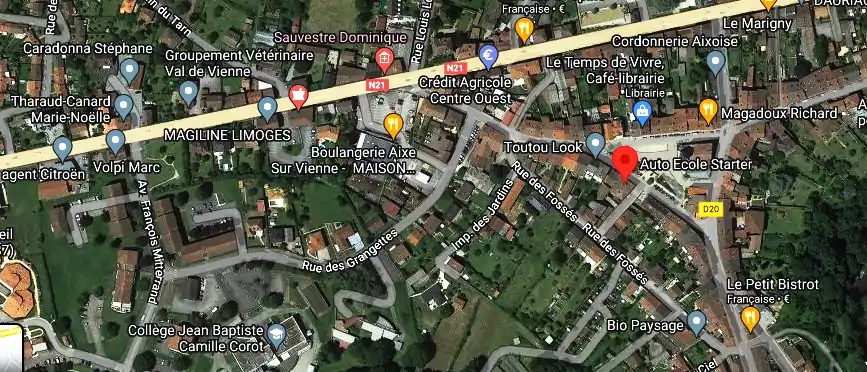 Permis auto Ecole à Aixe-sur-Vienne