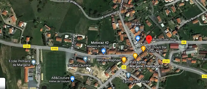 Permis auto Ecole à Margerie-Chantagret