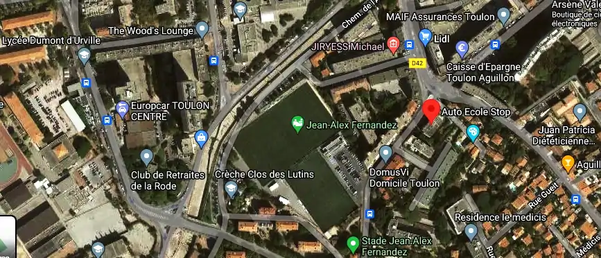 Permis auto Ecole à Toulon