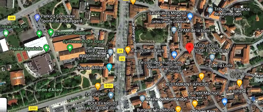 Permis auto Ecole à Montbrison