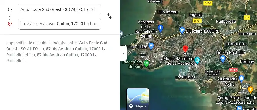 Permis auto Ecole à La Rochelle