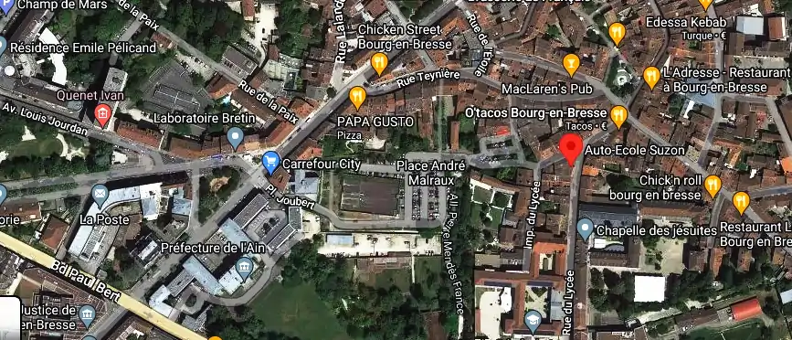 Permis auto Ecole à Bourg-en-Bresse