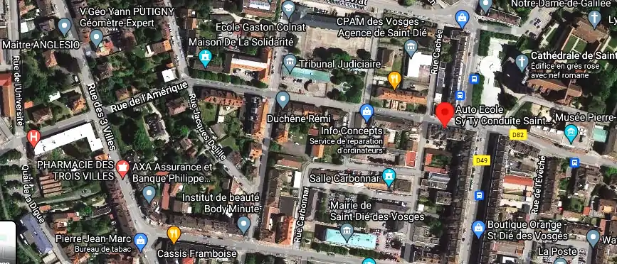 Permis auto Ecole à Saint-Dié-des-Vosges