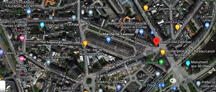 Permis auto Ecole à Nantes