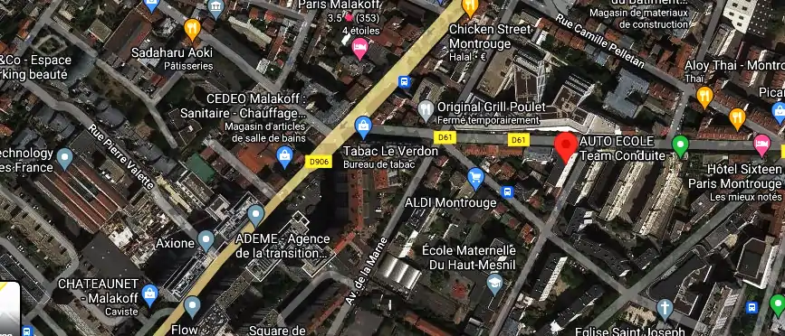 Permis auto Ecole à Montrouge