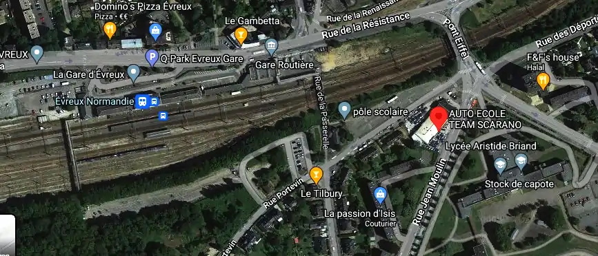 Permis auto Ecole à Évreux