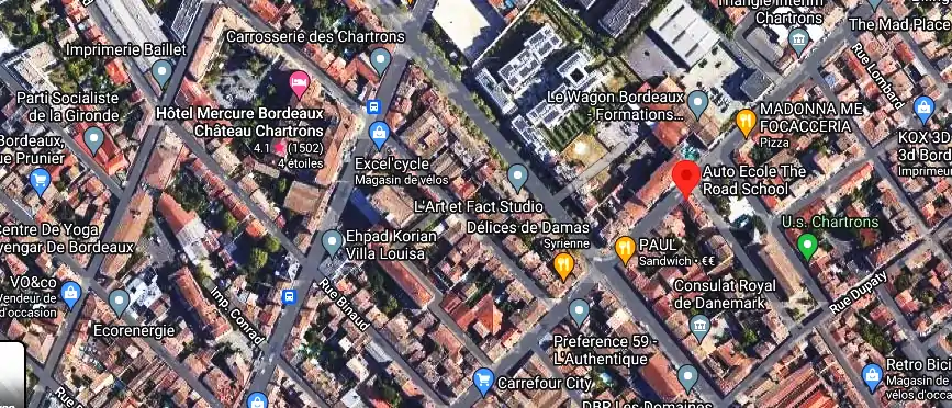 Permis auto Ecole à Bordeaux