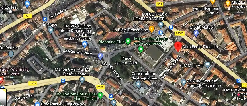 Permis auto Ecole à Draguignan