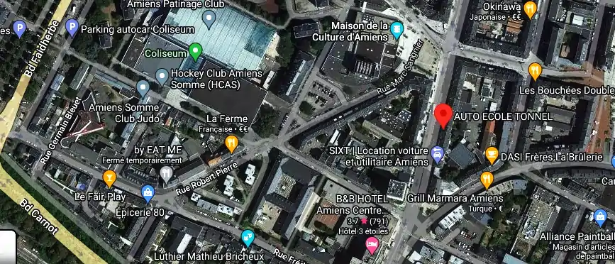 Permis auto Ecole à Amiens