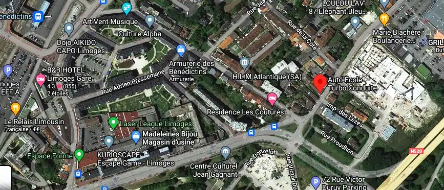 Auto Ecole Turbo Conduite à Limoges