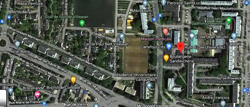 Permis auto Ecole à Rennes