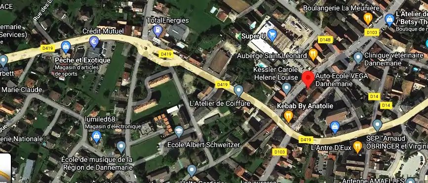 Auto-Ecole VEGA Dannemarie à Dannemarie