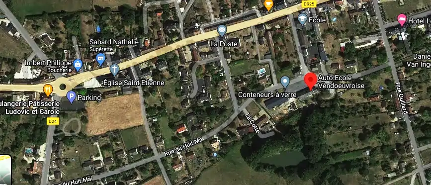 Permis auto Ecole à Vendœuvres