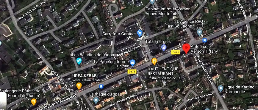 Permis auto Ecole à Verson