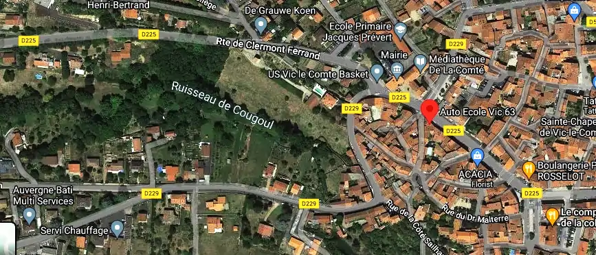 Permis auto Ecole à Vic-le-Comte