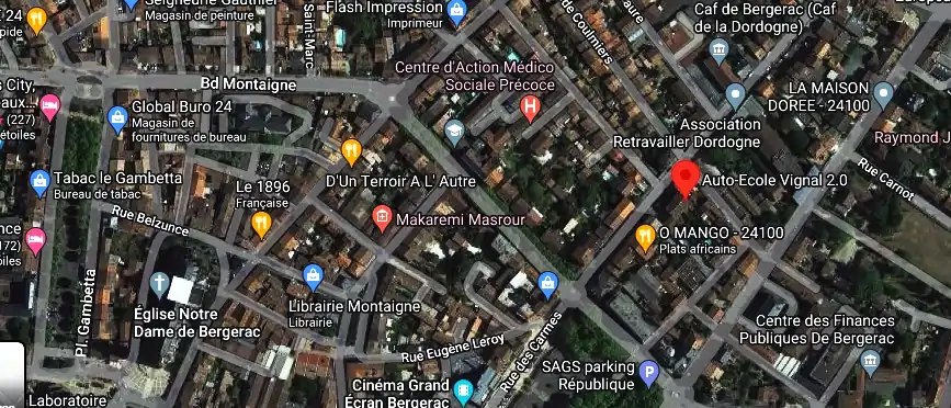 Permis auto Ecole à Bergerac