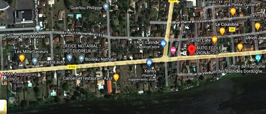 Permis auto Ecole à Lalinde