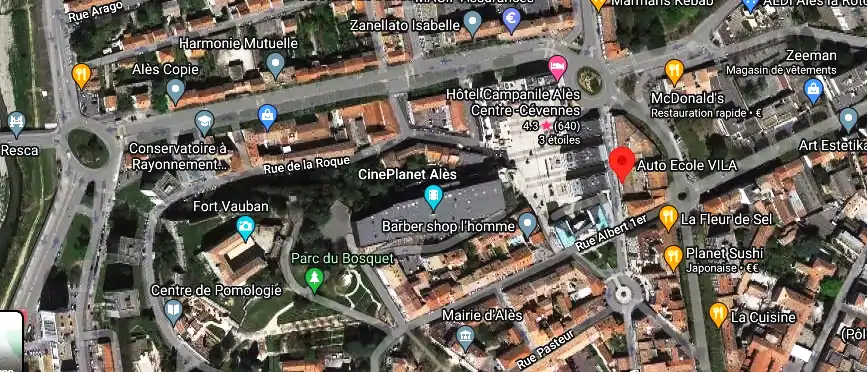 Permis auto Ecole à Alès