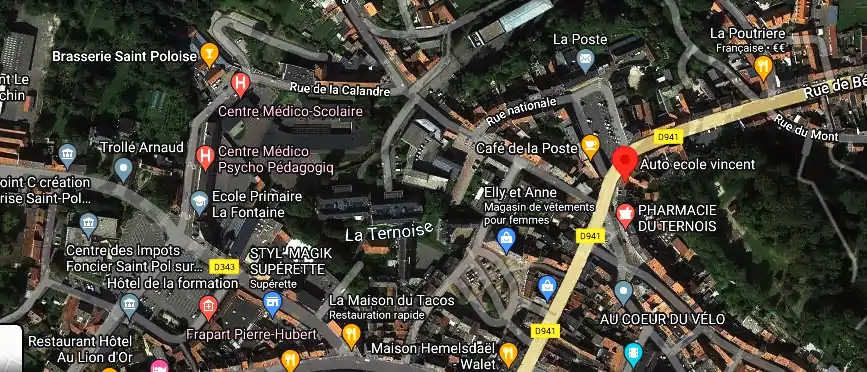 Permis auto Ecole à Saint-Pol-sur-Ternoise